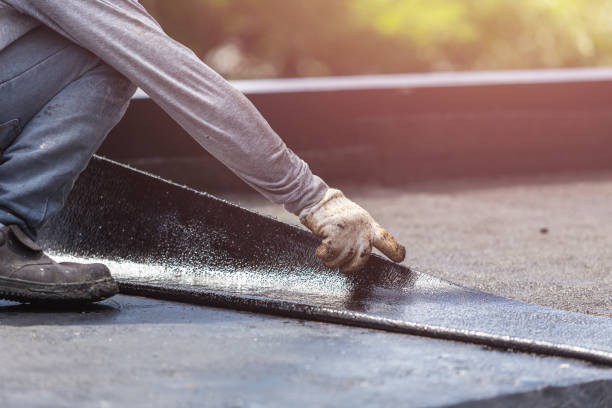 Professional Basement Waterproofing technician working in Jacksons Gap, AL